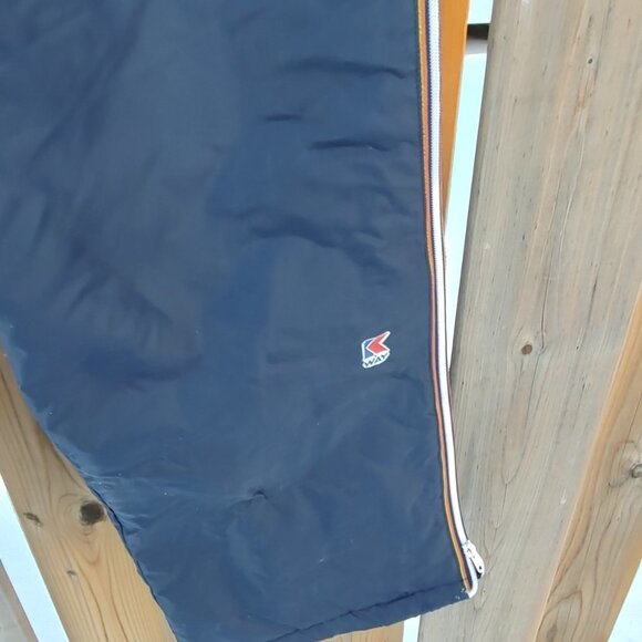VINTAGE KWAY SNOW PANTS Size 5 Full Zip UNISEX Size Small - Picture 8 of 9
